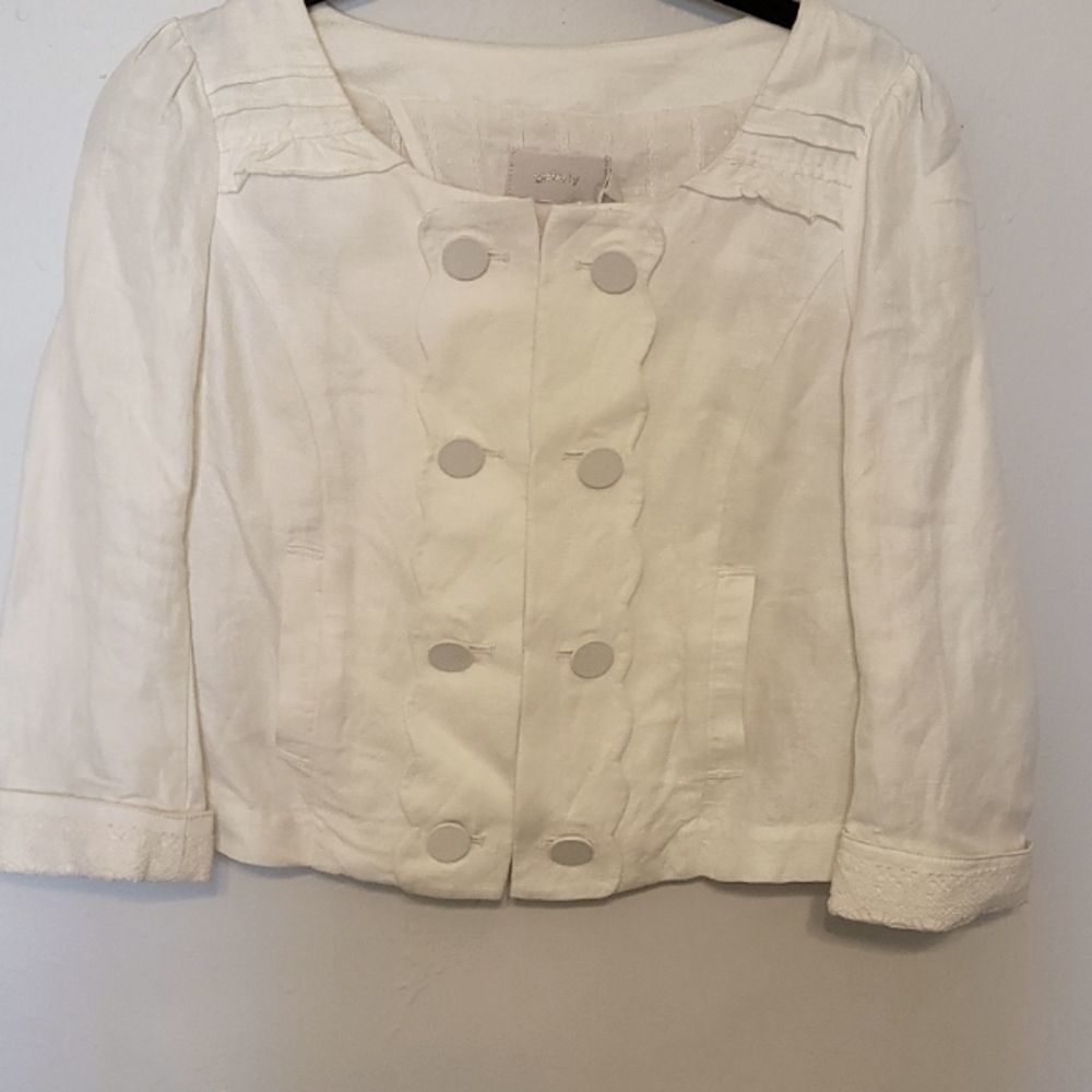 ‎Ochirly cropped jacket size s